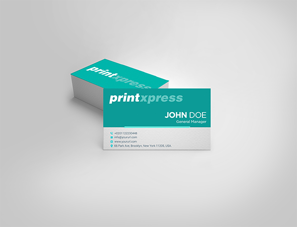 Die-cut Business Card